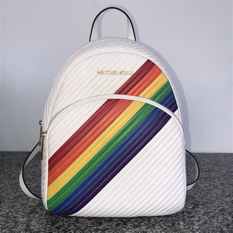 michael kors rainbow backpack